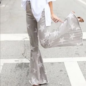 Brand New Never worn high rise grey star jeans